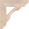 Ekena Millwork Olympic Slat Smooth Bracket, Douglas Fir, 5 1/2"W x 26"D x 26"H BKT06X26X26OLY06SDF - alternate 4